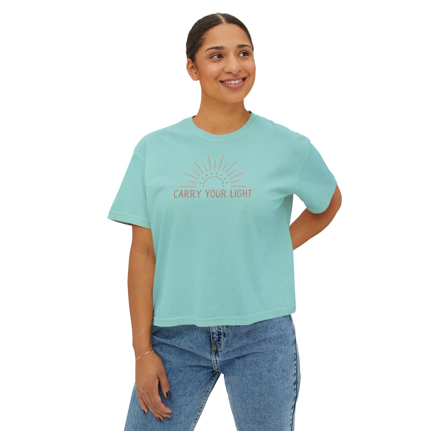 Carry Your Light Women’s Boxy Tee