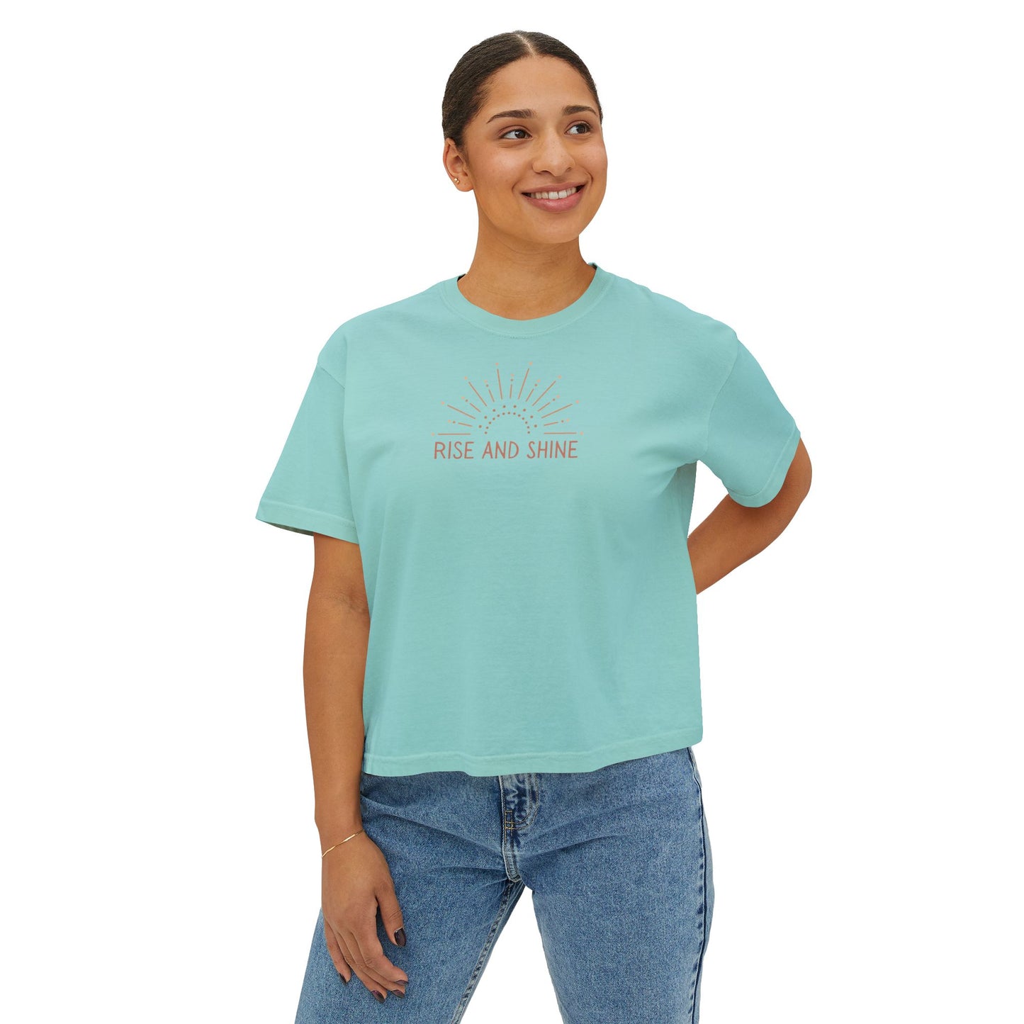 Rise and Shine Women’s Boxy Tee