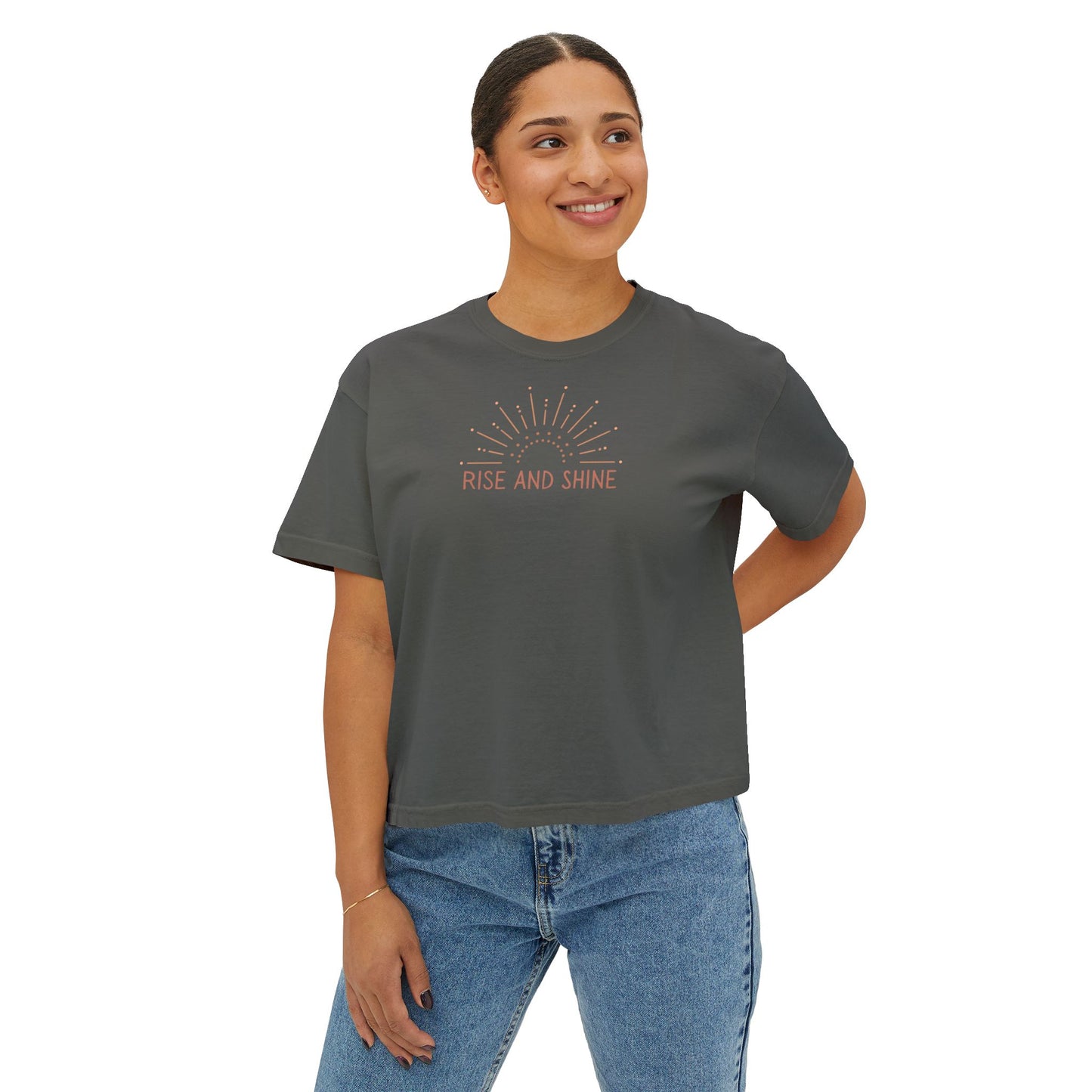 Rise and Shine Women’s Boxy Tee
